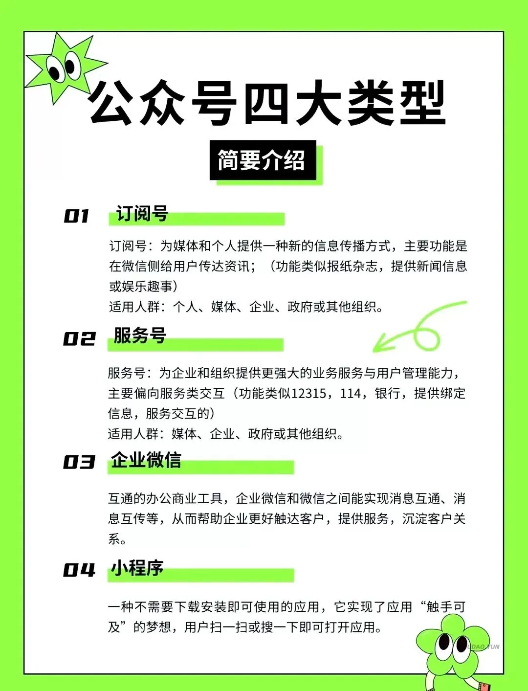 微信公众号，订阅号，服务号到底有什么差别？